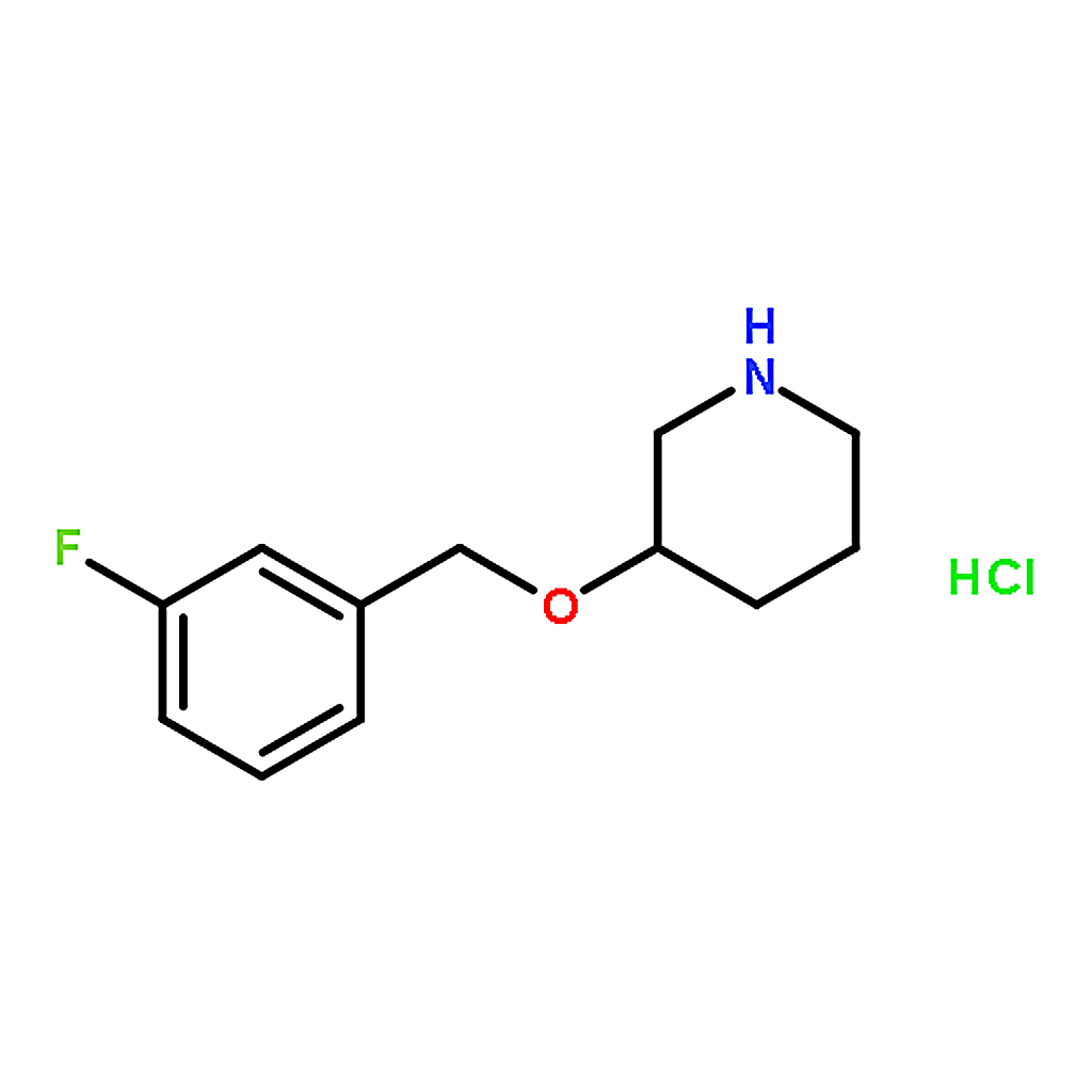 RHAWN 3-(3-Fluoro-benzyloxy)-piperidinehydrochloride