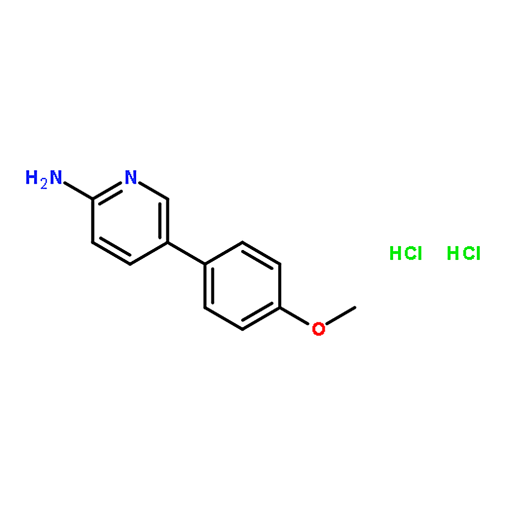 RHAWN 5-(4-Methoxyphenyl)pyridin-2-ylamine dihydrochloride