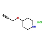 RHAWN 4-(Prop-2-yn-1-yloxy)piperidine hydrochloride