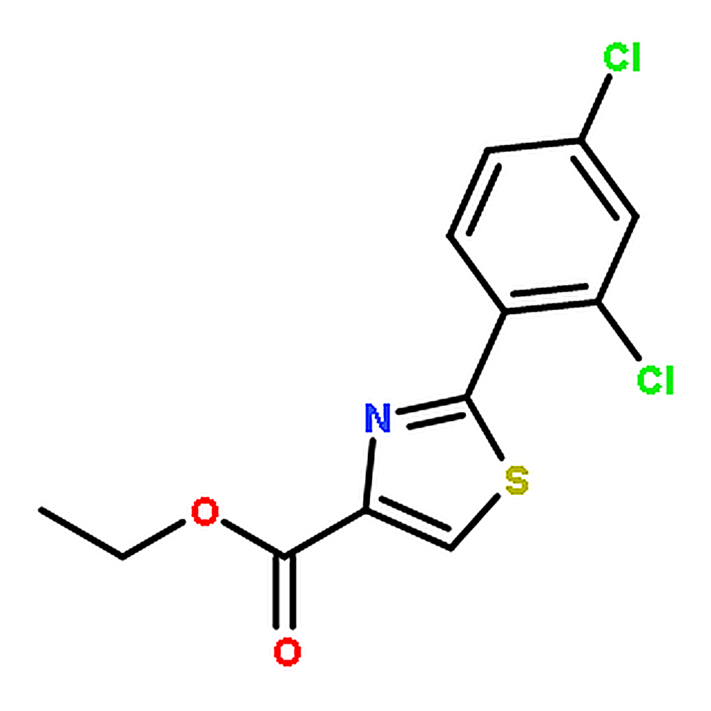 RHAWN Ethyl 2-(2，4-dichlorophenyl)thiazole-4-carboxylate