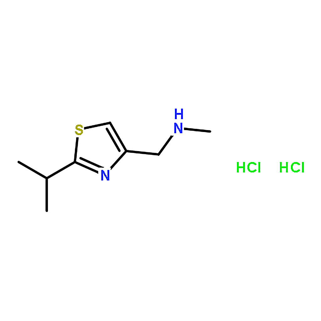 RHAWN 1-(2-Isopropylthiazol-4-yl)-N-methylmethanamine dihydrochloride