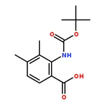 RHAWN 2-((Tert-butoxycarbonyl)amino)-3,4-dimethylbenzoicacid