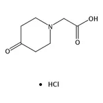 RHAWN 2-(4-Oxopiperidin-1-yl)acetic acid hydrochloride