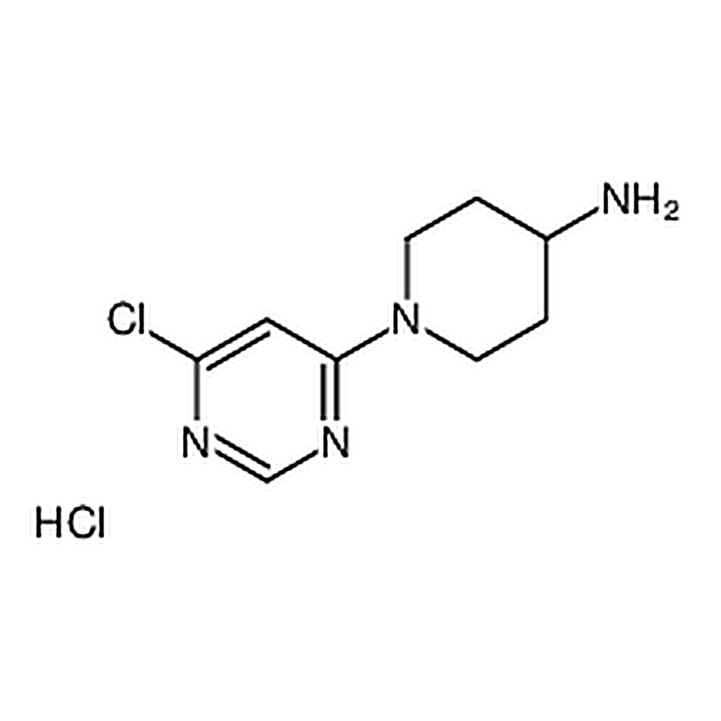 RHAWN 1-(6-Chloro-pyrimidin-4-yl)-piperidin-4-ylaminehydrochloride
