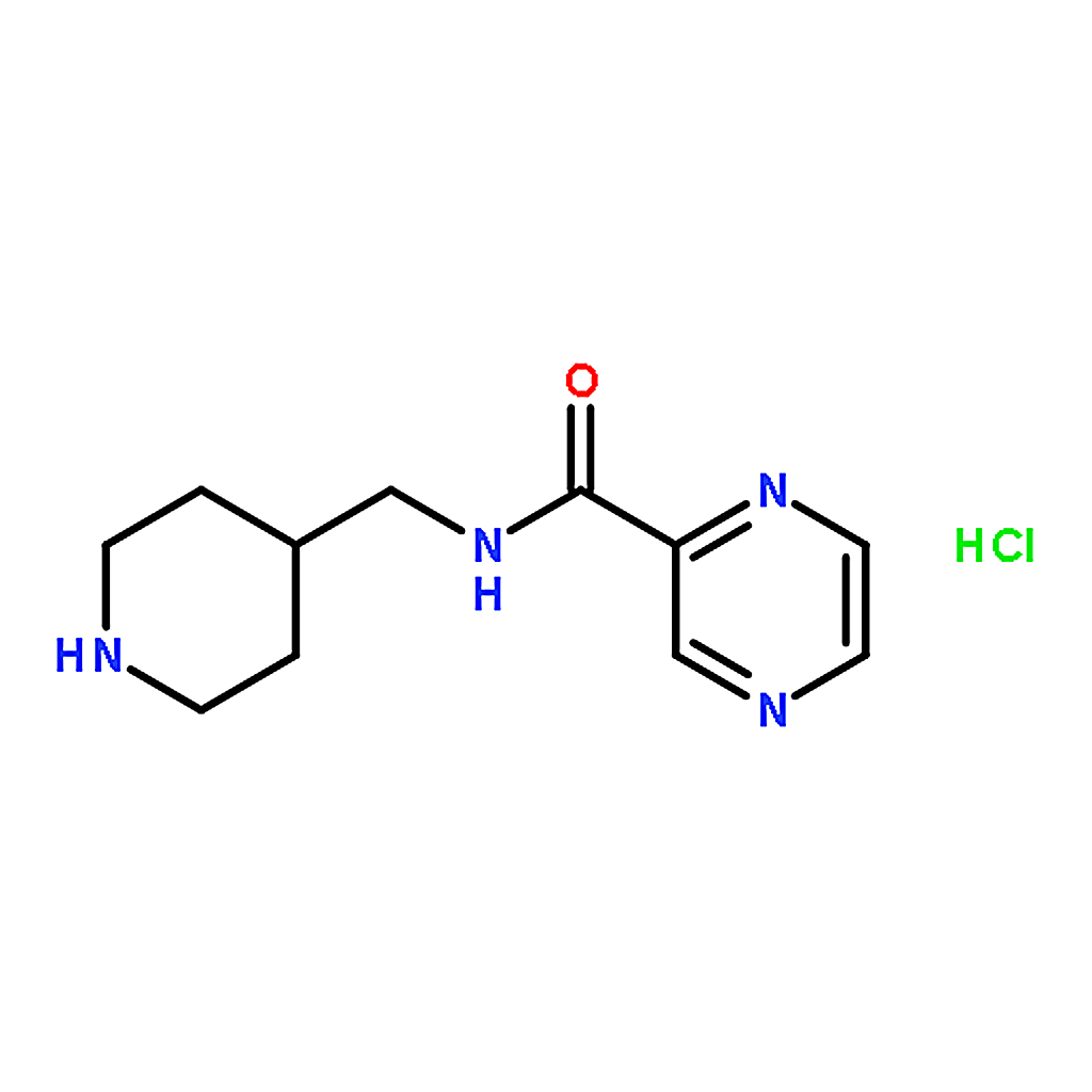 RHAWN Pyrazine-2-carboxylicacid(piperidin-4-ylmethyl)-amidehydrochloride