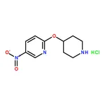 RHAWN 5-Nitro-2-(piperidin-4-yloxy)-pyridinehydrochloride