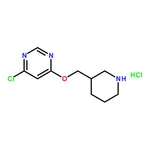 RHAWN 4-Chloro-6-(piperidin-3-ylmethoxy)-pyrimidinehydrochloride