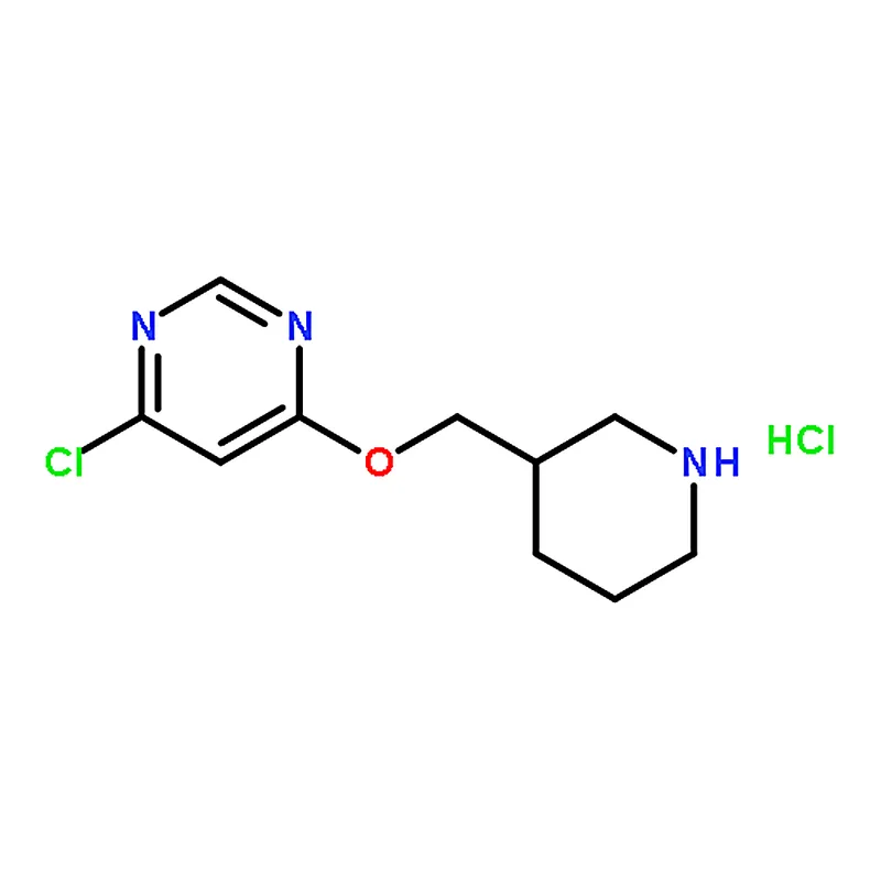 RHAWN 4-Chloro-6-(piperidin-3-ylmethoxy)-pyrimidinehydrochloride