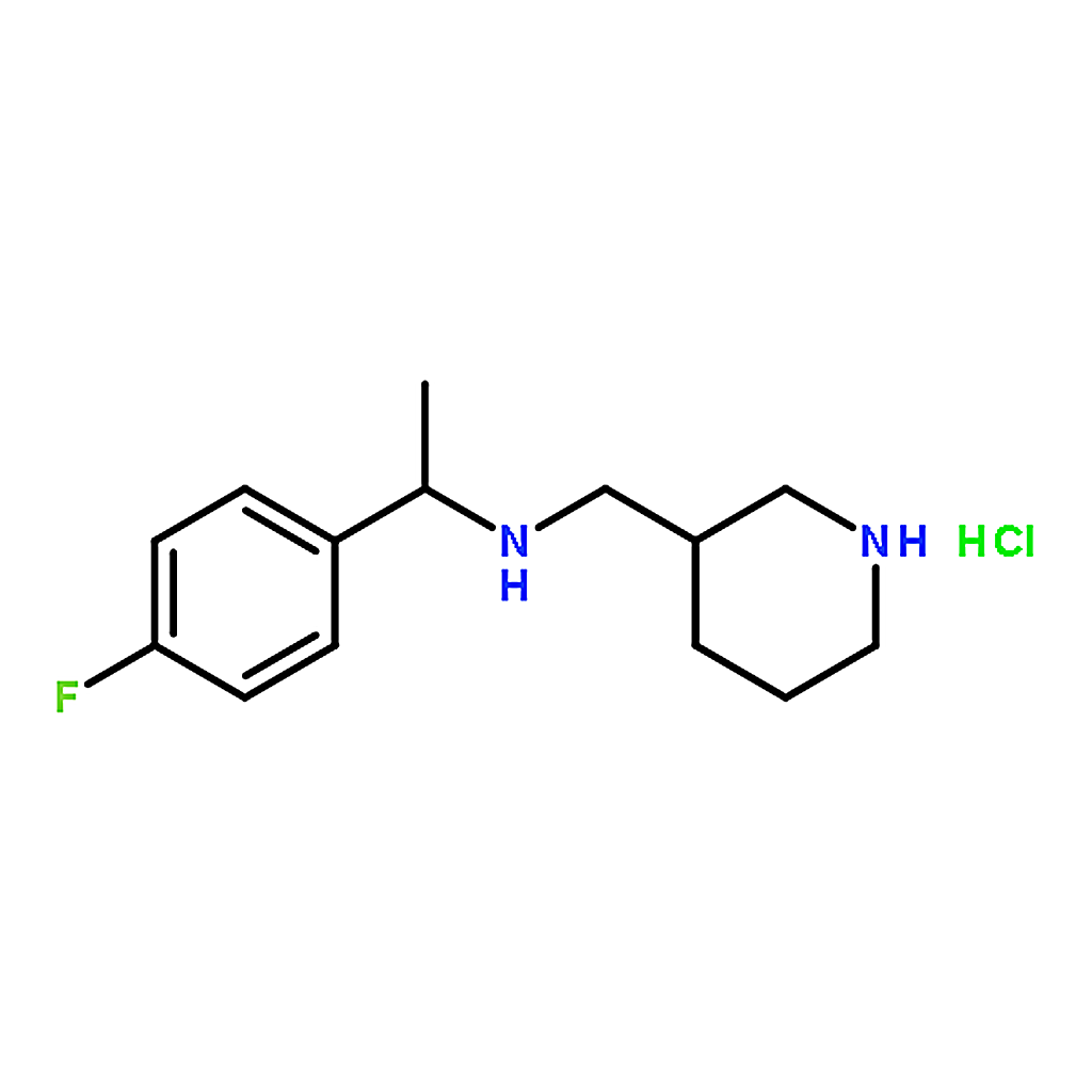 RHAWN [1-(4-Fluoro-phenyl)-ethyl]-piperidin-3-ylmethyl-aminehydrochloride