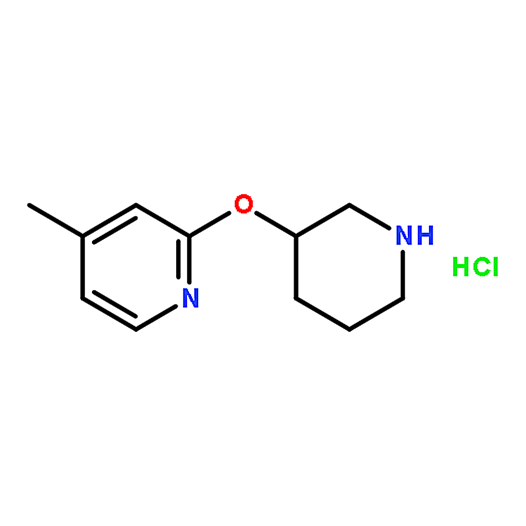 RHAWN 4-Methyl-2-(piperidin-3-yloxy)-pyridinehydrochloride