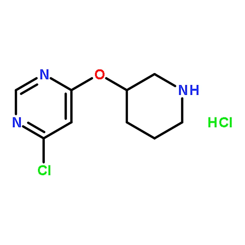 RHAWN 4-Chloro-6-(piperidin-3-yloxy)-pyrimidinehydrochloride