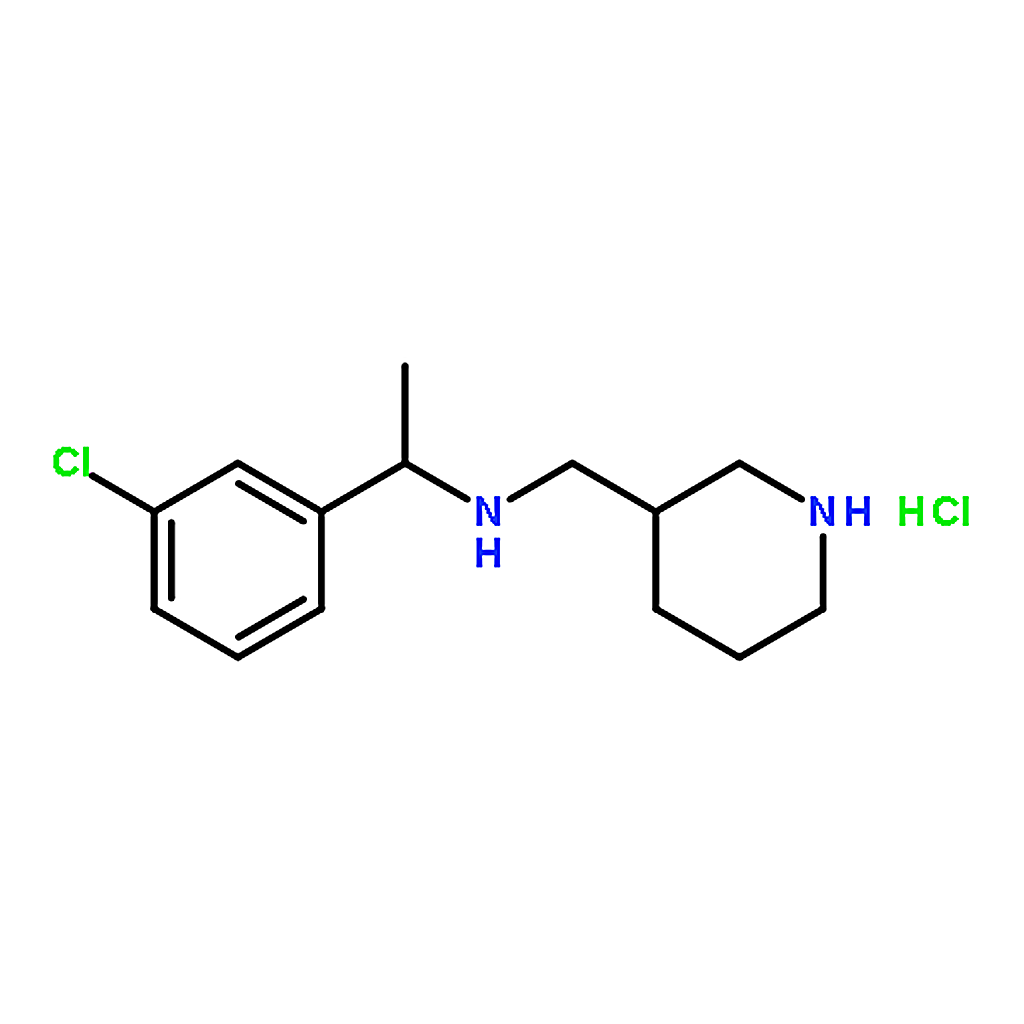 RHAWN [1-(3-Chloro-phenyl)-ethyl]-piperidin-3-ylmethyl-aminehydrochloride