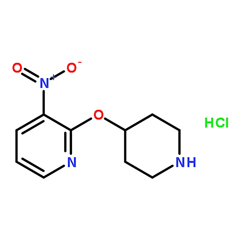 RHAWN 3-Nitro-2-(piperidin-4-yloxy)-pyridinehydrochloride