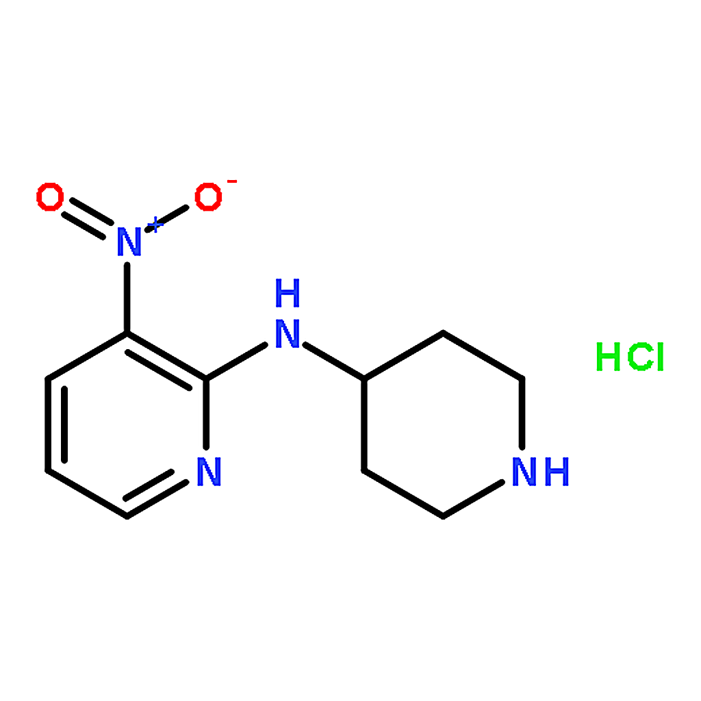 RHAWN (3-Nitro-pyridin-2-yl)-piperidin-4-yl-aminehydrochloride