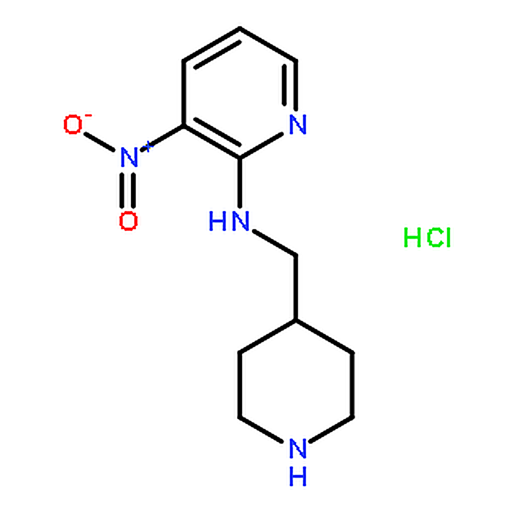 RHAWN (3-Nitro-pyridin-2-yl)-piperidin-4-ylmethyl-aminehydrochloride