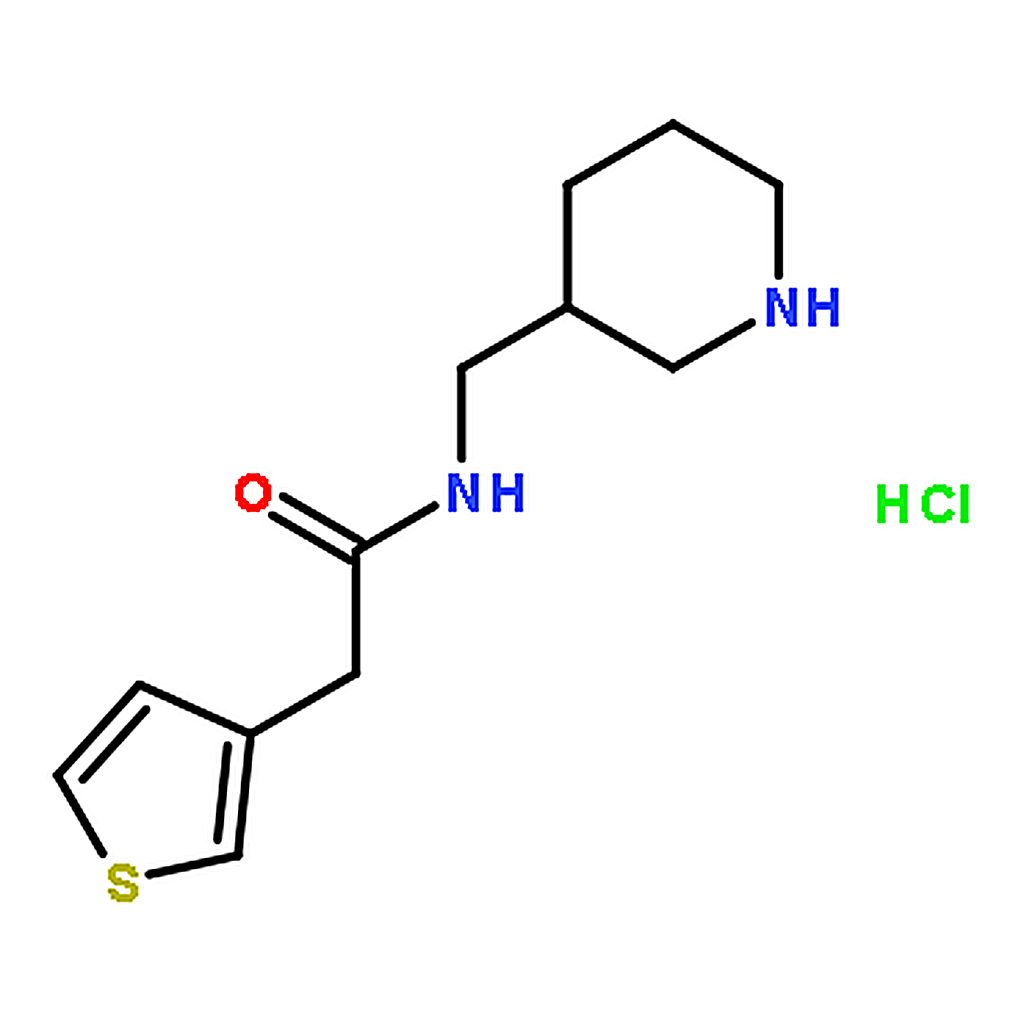 RHAWN N-Piperidin-3-ylmethyl-2-thiophen-3-yl-acetamidehydrochloride