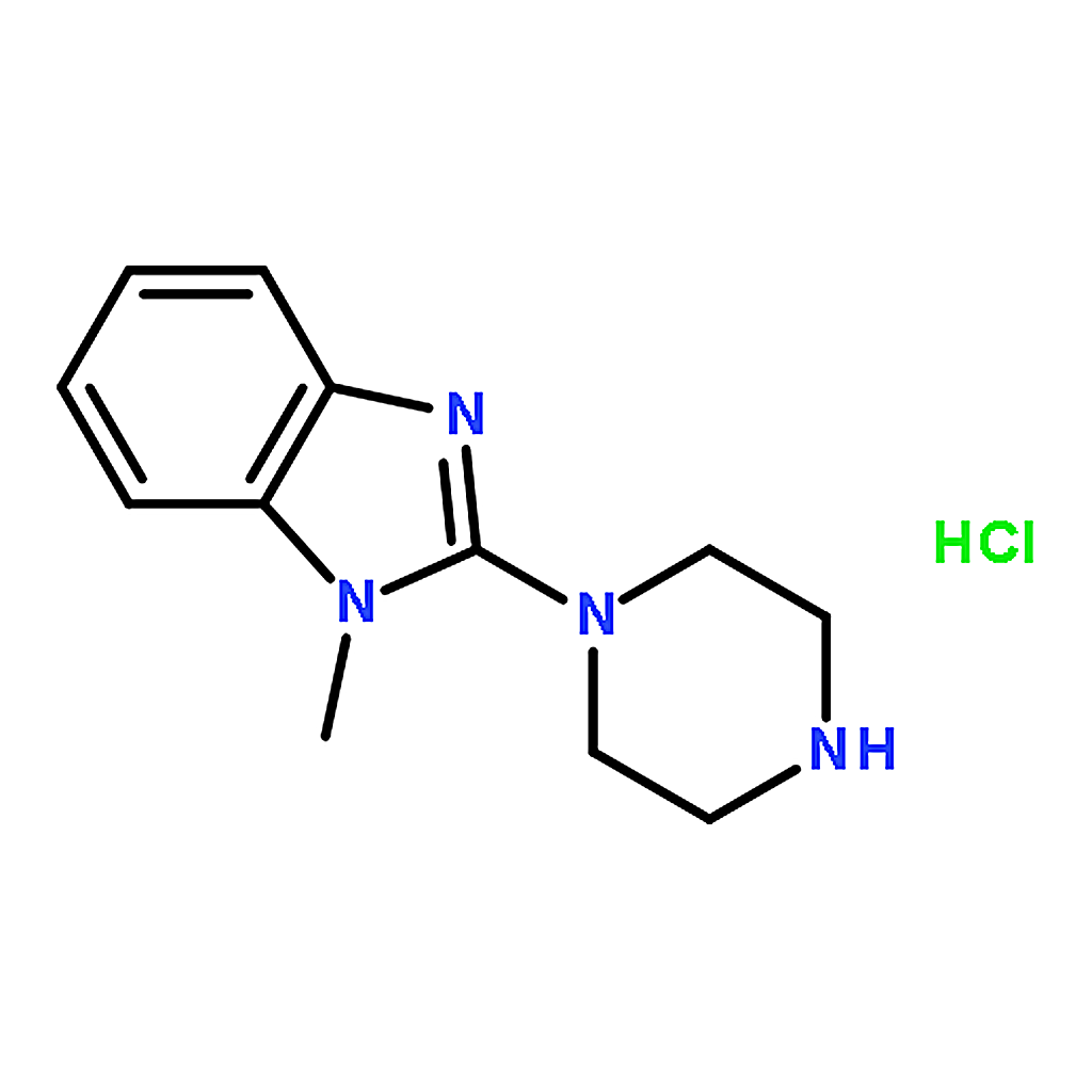 RHAWN 1-Methyl-2-(piperazin-1-yl)-1H-benzo[d]imidazole hydrochloride