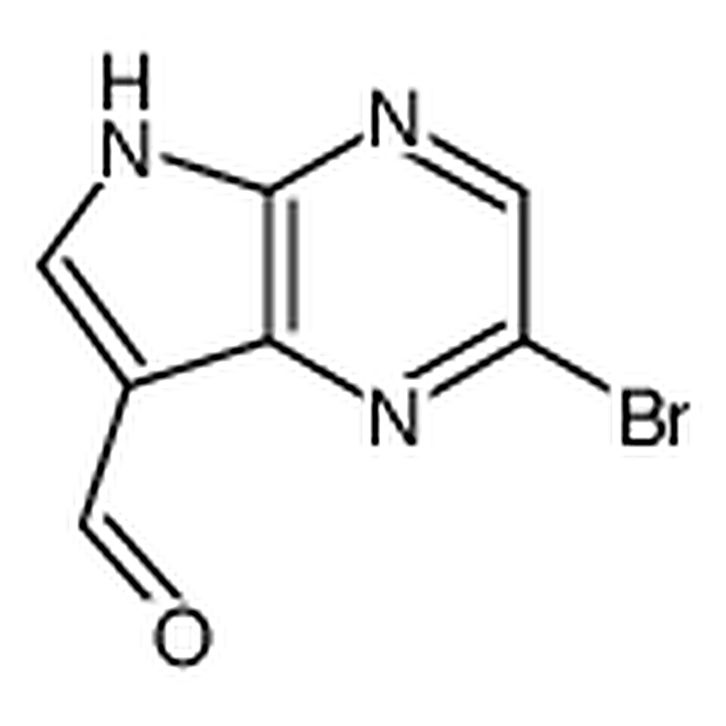 RHAWN 2-Bromo-5H-pyrrolo[2，3-b]pyrazine-7-carbaldehyde