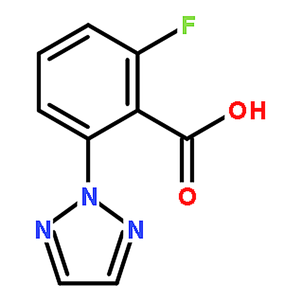 RHAWN 2-Fluoro-6-(2H-1,2,3-triazol-2-yl)benzoic acid