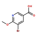 RHAWN 5-Bromo-6-methoxynicotinic acid