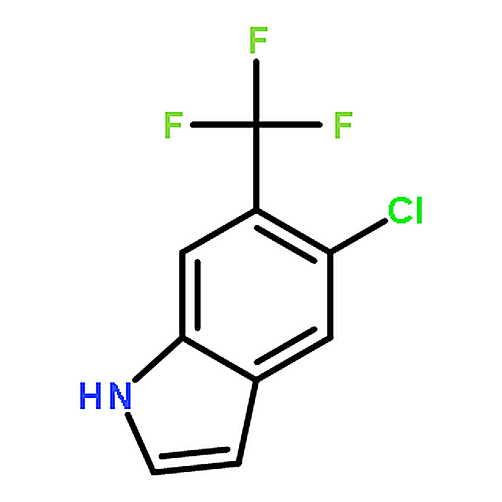 RHAWN 5-Chloro-6-(trifluoromethyl)-1H-indole