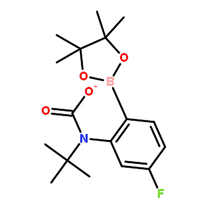 RHAWN tert-Butyl (5-fluoro-2-(4,4,5,5-tetramethyl-1,3,2-dioxaborolan-2-yl)phenyl)carbamate