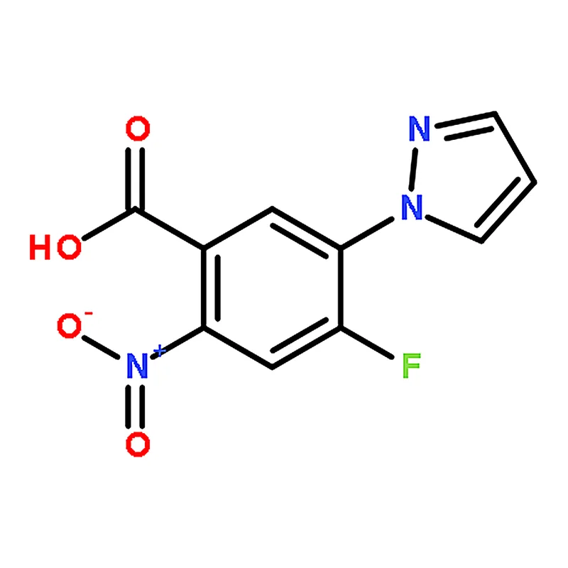 RHAWN 4-Fluoro-5-(1-pyrazolyl)-2-nitrobenzoic Acid