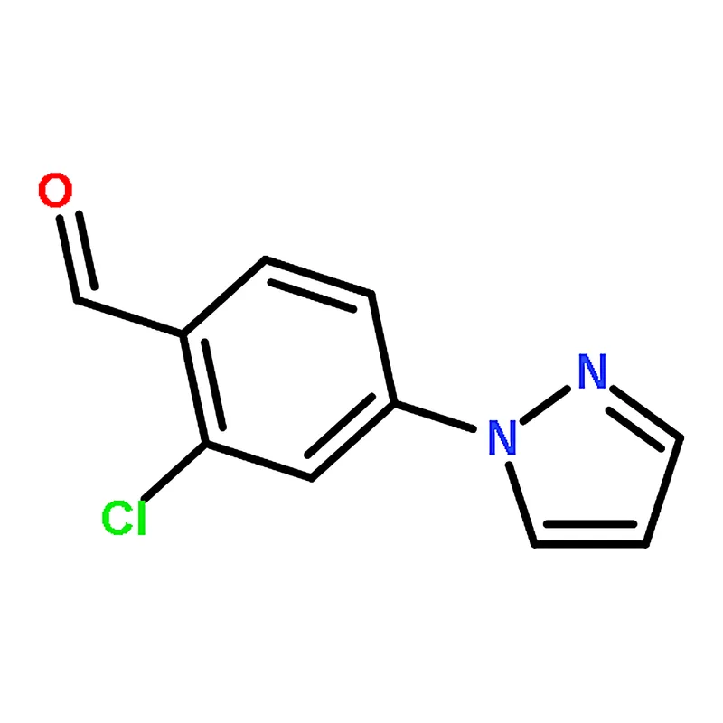 RHAWN 2-Chloro-4-(1H-pyrazol-1-yl)benzaldehyde