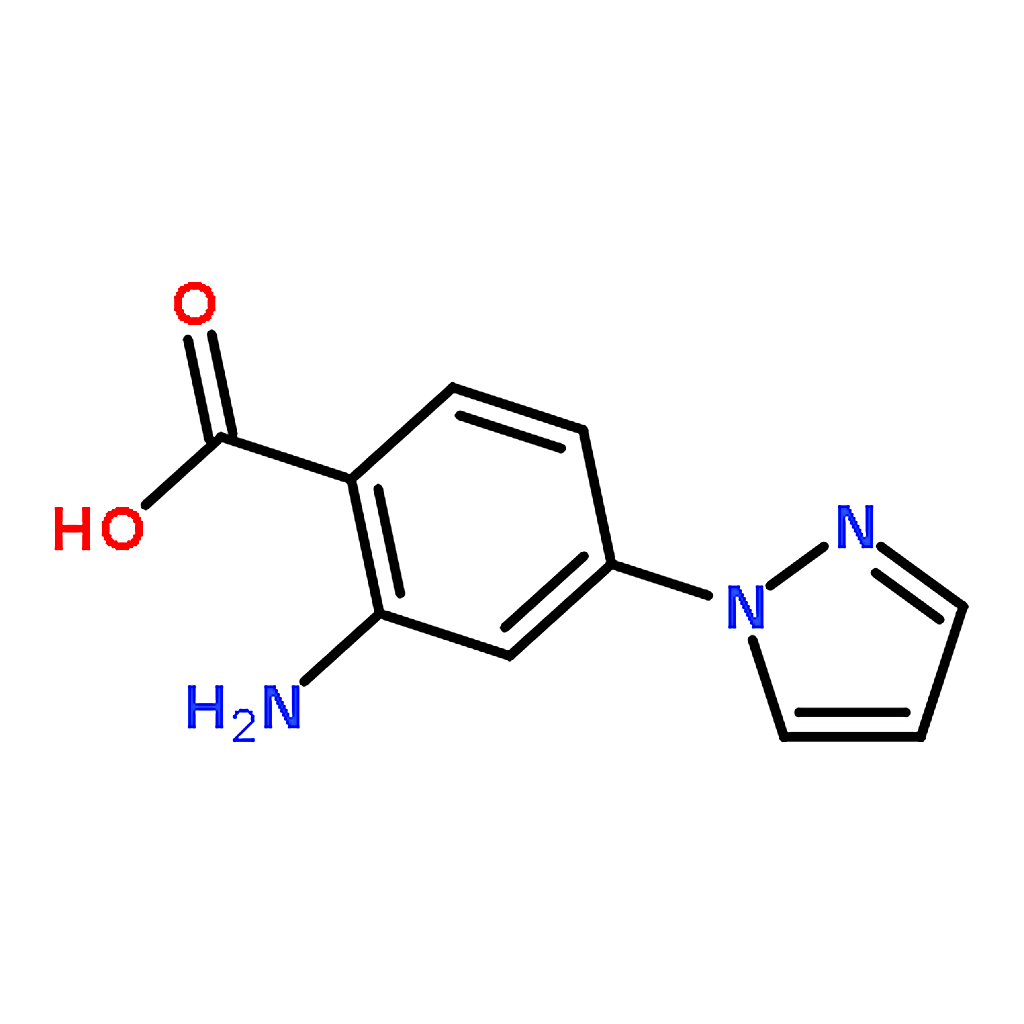 RHAWN 2-Amino-4-(1-pyrazolyl)benzoic Acid