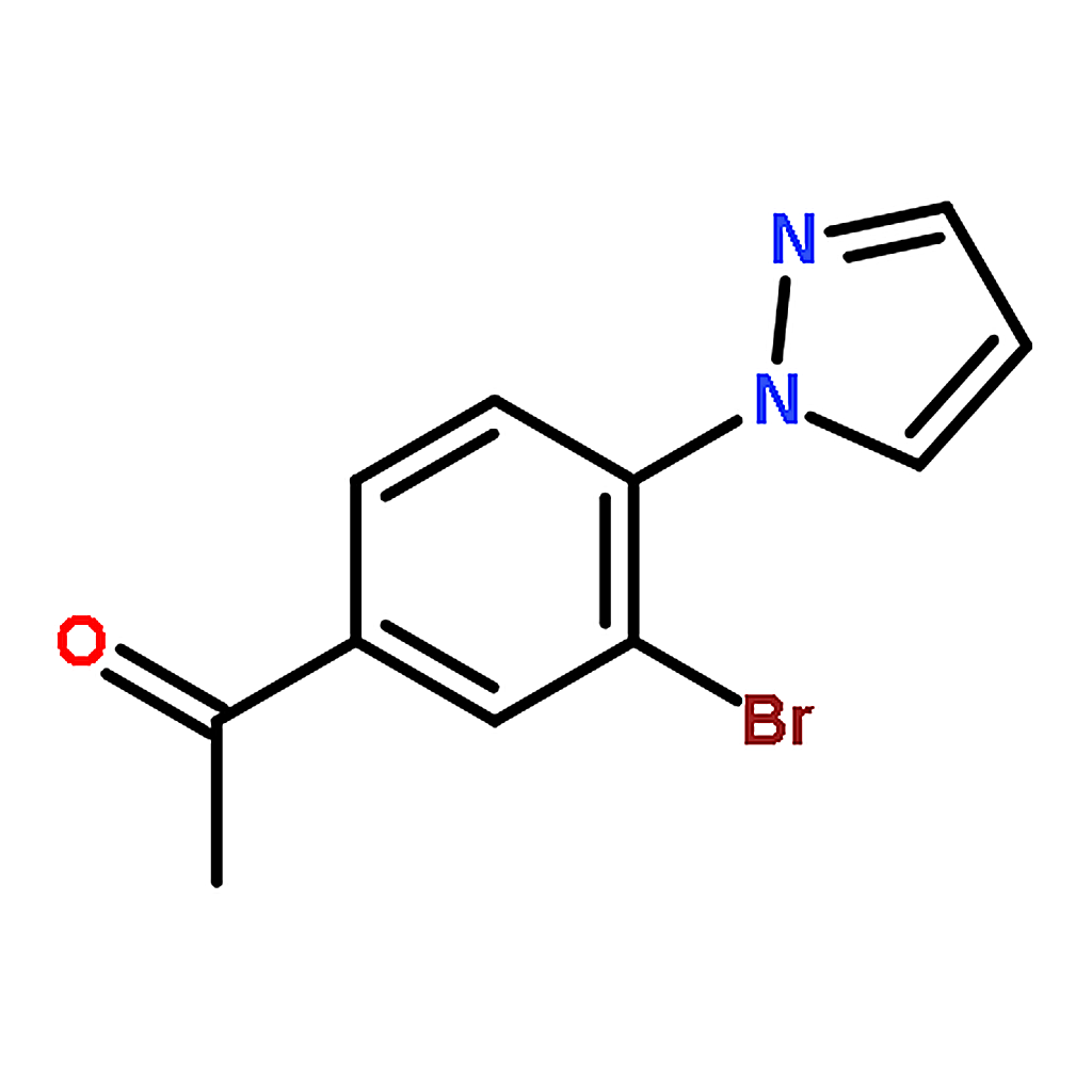 RHAWN 3’-Bromo-4’-(1-pyrazolyl)acetophenone