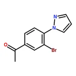 RHAWN 3’-Bromo-4’-(1-pyrazolyl)acetophenone