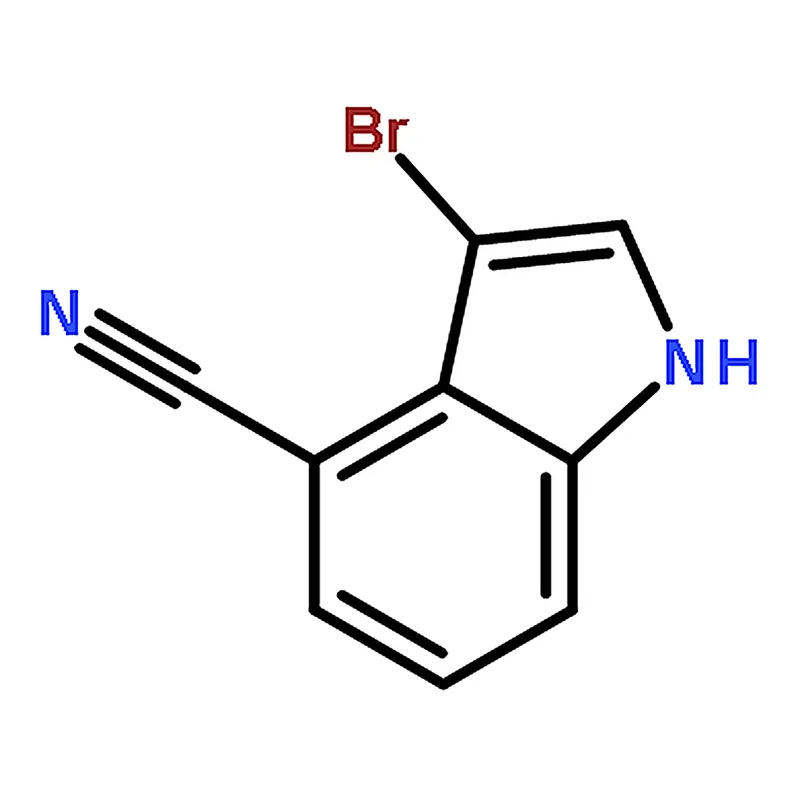 RHAWN 3-Bromo-4-cyanoindole