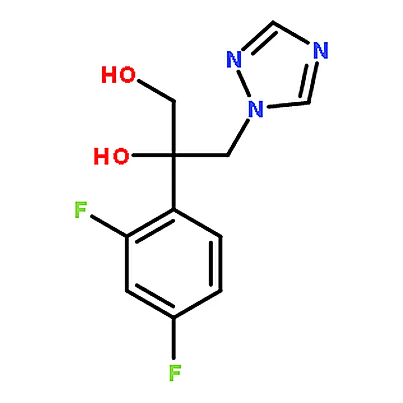 RHAWN 2-(2,4-Difluorophenyl)-3-(1H-1,2,4-triazol-1-yl)-1,2-propanediol
