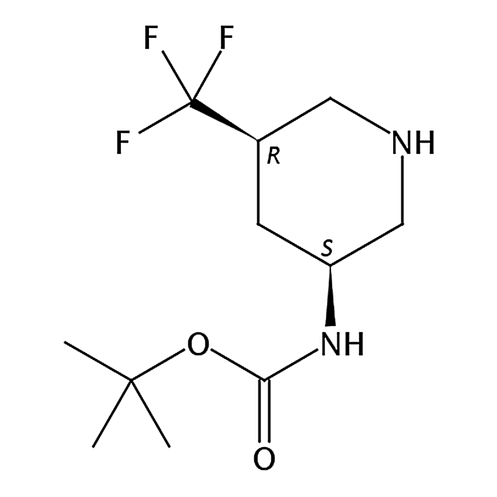 RHAWN cis-3-(Boc-amino)-5-(trifluormethyl)piperidine