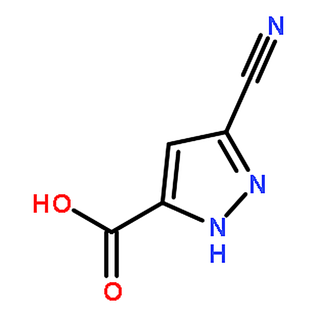 RHAWN 3-Cyano-1H-pyrazole-5-carboxylic acid