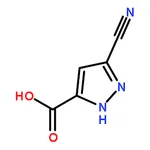 RHAWN 3-Cyano-1H-pyrazole-5-carboxylic acid