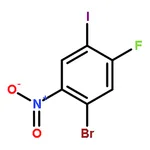 RHAWN 1-Bromo-5-fluoro-4-iodo-2-nitrobenzene