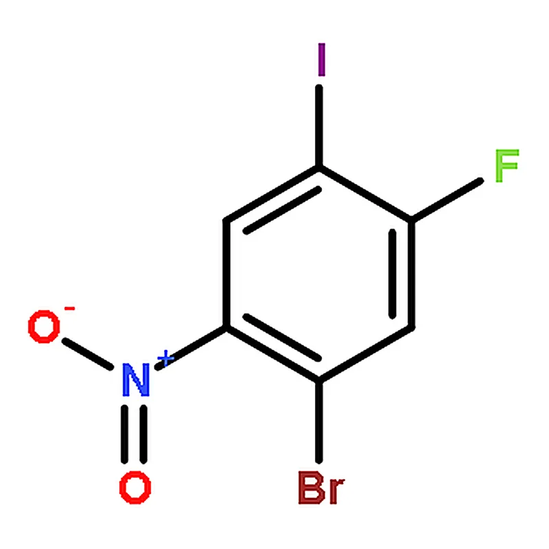 RHAWN 1-Bromo-5-fluoro-4-iodo-2-nitrobenzene