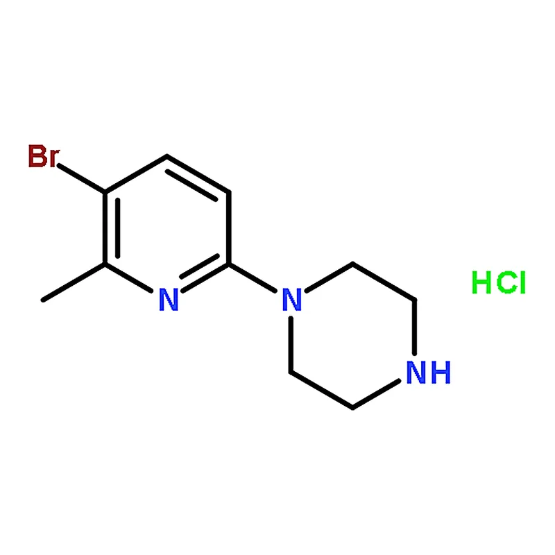RHAWN 1-(5-Bromo-6-methylpyridin-2-yl)piperazine hydrochloride