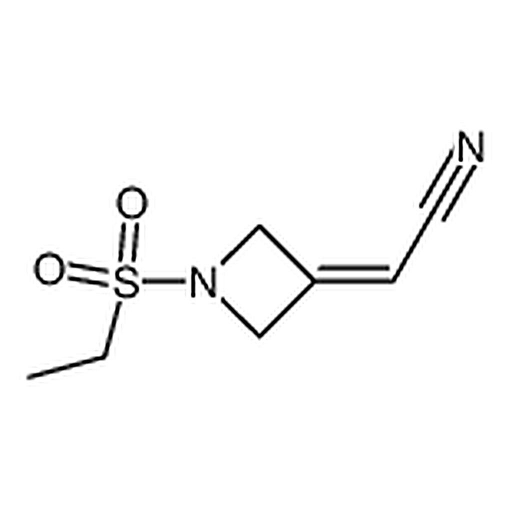 RHAWN 2-[1-(ethanesulfonyl)azetidin-3-ylidene]acetonitrile
