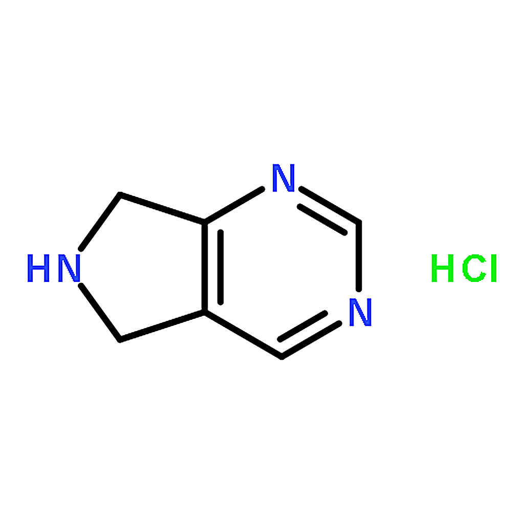 RHAWN 6,7-Dihydro-5H-pyrrolo[3,4-d]pyrimidine hydrochloride