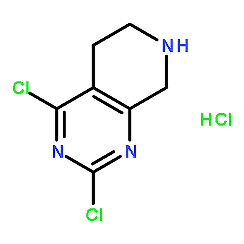 RHAWN 2,4-Dichloro-5,6,7,8-tetrahydropyrido[3,4-d]pyrimidine hydrochloride