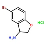 RHAWN 5-Bromo-2,3-dihydrobenzofuran-3-amine hydrochloride