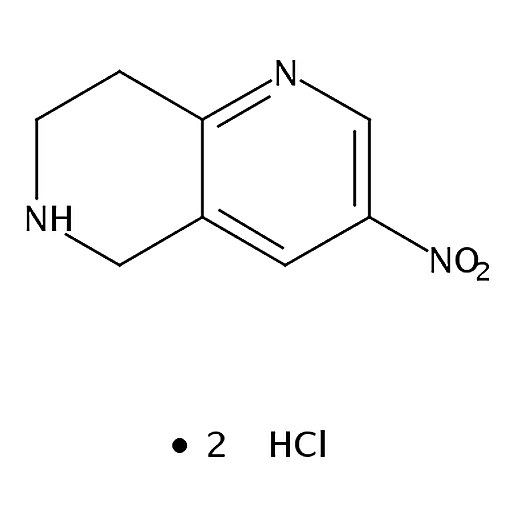 RHAWN 3-Nitro-5,6,7,8-tetrahydro-1,6-naphthyridine dihydrochloride