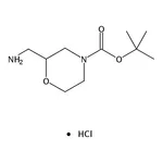 RHAWN tert-Butyl 2-(aminomethyl)morpholine-4-carboxylate hydrochloride