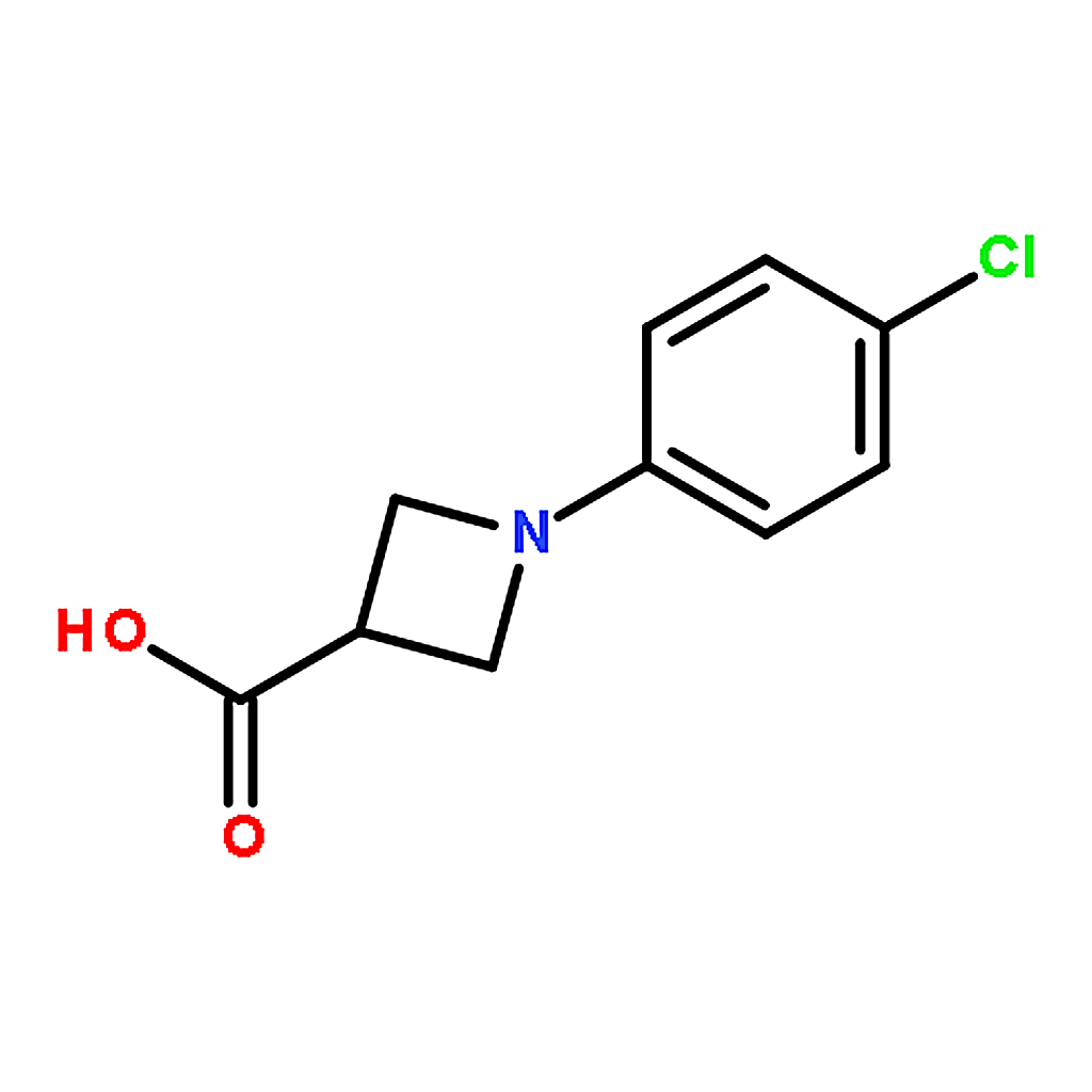 RHAWN 1-(4-Chlorophenyl)azetidine-3-carboxylic acid