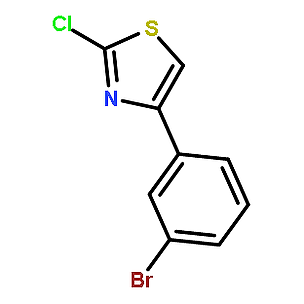 RHAWN 4-(3-Bromophenyl)-2-chlorothiazole