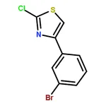 RHAWN 4-(3-Bromophenyl)-2-chlorothiazole