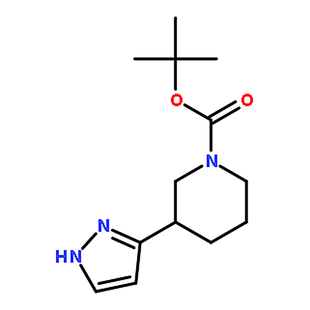 RHAWN tert-Butyl 3-(1H-pyrazol-3-yl)piperidine-1-carboxylate