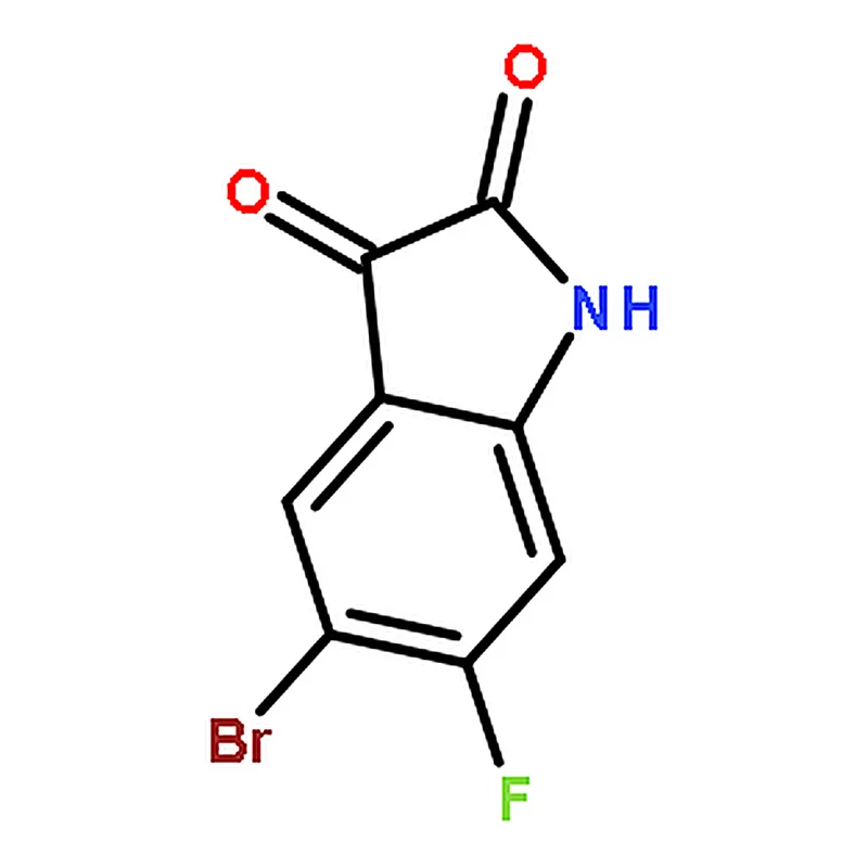 RHAWN 5-Bromo-6-fluoroindoline-2,3-dione